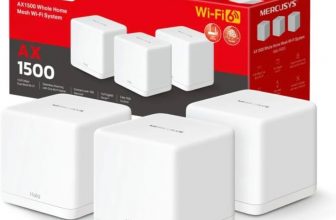 MERCUSYS Sistema WiFi 6 de Malla para Todo el Hogar, AX1500, hasta 1201Mbps en 5GHz