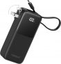 Power Bank 10000 mAh 30W con Enchufe de Pared y Carga Rápida