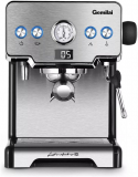 Gemilai Cafetera Espresso 15 Bar con Espumador de Leche