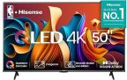 Hisense Pantalla QLED de 50″,  Google TV