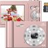 Camnoon Reloj Despertador para Niños Luz Nocturna LED con Pantalla Digital 6 Canciones